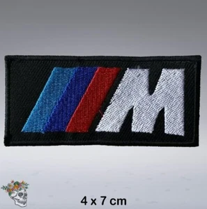 BMW M3er Car Racing - Aufbügeln Nähen bestickt - Aufnäher - Bild 1 von 1