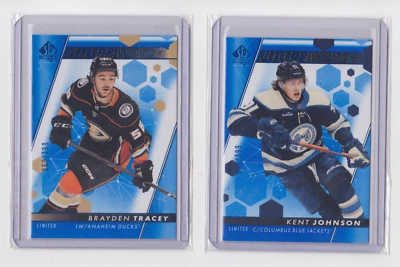 2022-23 UD SP AUTHENTIC FUTURE WATCH LIMITED BLUE PARALLEL /399 - DROP DOWN LIST - Image 1 of 4