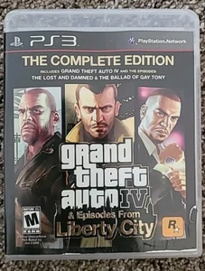 Grand Theft Auto IV -- Complete Edition (Sony PlayStation 3, 2008) No Manual - Picture 1 of 4