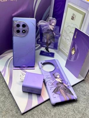 OnePlus Ace3 PJE110 Keqing 16+512G Genshin Impact Limited Edition Purple Google - Image 1 of 4