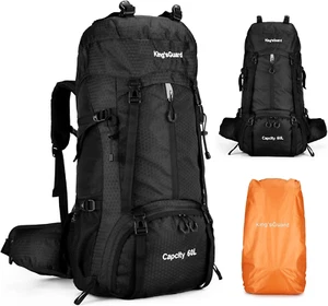 60L Hiking Backpack, Waterproof Camping Backpacking Backpack for Men Outdoor Tra - Picture 1 of 7