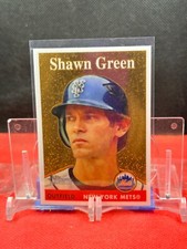 2007 Topps Heritage Chrome #THC-81 Shawn Green 1300/1958 New York Mets MLB