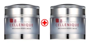 Cellenique Magnolia White Cream 50ml x 2pcs Moisturizing K-Beauty - Picture 1 of 4