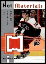 2005-06 Fleer Hot Prospects Materials R.J. Umberger Philadelphia Flyers #HM-RU