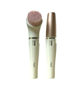 Braun FaceSpa Pro 912 Gesichtsepilator Gesichtsreinigung WEIß/BRONZE Ausstellung - Bild 1 von 1