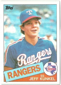 JEFF KUNKEL TEXAS RANGERS #288- TOPPS NM-MT 1985 - Picture 1 of 2