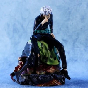 Jujutsu Kaisen Satoru Gojo High Quality Figure Sitting Posture Decoration GK Toy - Picture 1 of 8