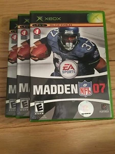 EA SPORTS MADDEN NFL 07 - XBOX - COMPLETE WITH MANUAL - FREE S/H - (G) - Picture 1 of 1