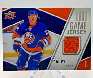 2011-12 Upper Deck - UD Game Jersey Series 2 #GJ-JB Josh Bailey (MEM) - Picture 1 of 2