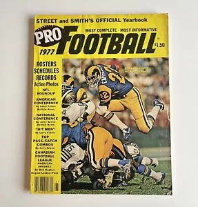 Street & Smith's 1977 Pro Football Jahrbuch John Capaletti Los Angeles Rams - Bild 1 von 4