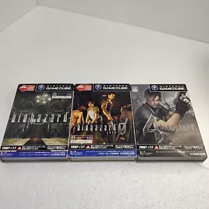 Nintendo Game Cube Biohazard  0 4 Lot 3 Set Used From Japan Express delivery - Picture 1 of 9