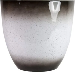Gardener Select Large Egg Shaped Planter, Brown to White w/Specs (15") - Picture 1 of 1
