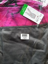 Fit for Me by Fruit of the Loom Plus Relax Fit Yoga Pant 2X 18/20W Grey & Berry