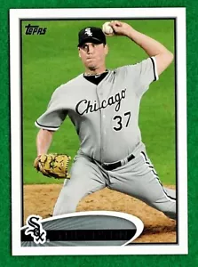 2012 Topps NO NAME ERROR #546 Matt Thornton White Sox - Picture 1 of 2