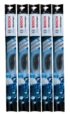 BOSCH 22" CLEAR ADVANTAGE BEAM WIPER BLADE - 22CA - CASE OF 5 - Image 1 of 4