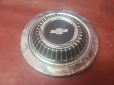 1965 1966 CHEVROLET Impala Chevelle DOG DISH CENTER CAP 10.5 OEM - Image 1 of 4