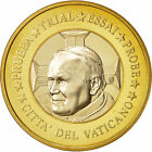 [#99060] Vatican, Medal, 1 E, Essai-Trial Jean Paul II, 2002, MS(63), Bi-Metalli
