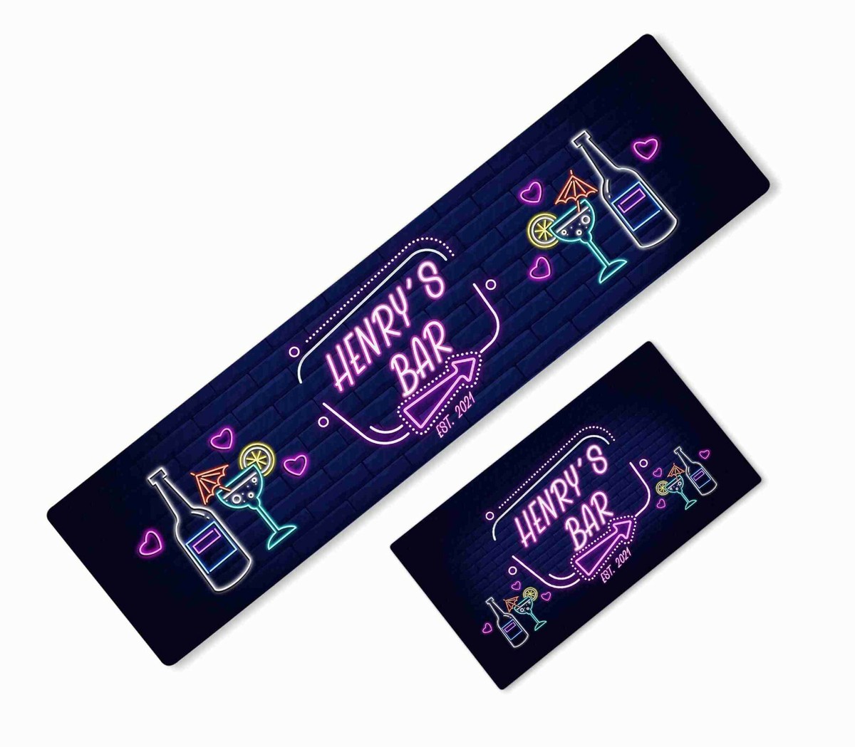 Tappetino Da Bar In Gomma 38.1cm - Antiscivolo Per Bicchieri - Foto 8