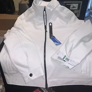 Chaqueta elástica activa repelente al agua Nautica para hombre grandes al por menor $150 nueva con etiquetas - Imagen 1 de 10