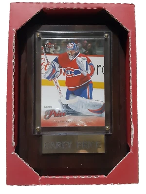 Fleer Ultra #33 Carey Price 2008-09 - Canadiens - placa coleccionable de 4"x6" - nuevo Foto 1 de 3