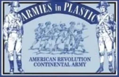 Armies in Plastic American Revolution British Army 54mm Toy Soldiers 5466