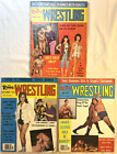 LOT OF 3 1975-76 THE RING WRESTLING MAGAZINES