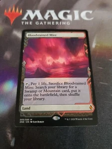 MTG. Bloodstained Mire. Box Topper. Zendikar Rising Expedition. Pack Fresh - Picture 1 of 1