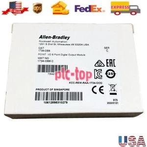 New AB 1734-OB8 POINT I/O 8 Point Digital Output Module 1734OB8 US Free Tax - Picture 1 of 9
