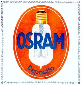 OSRAM-marchio-casa-illuminazione-lampadina - Imagen 1 de 1
