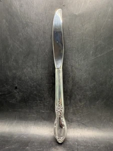 William Rogers and son 1954 Victorian rose silver plated flatware bread knife - Picture 1 of 3