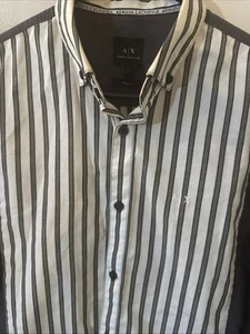 armani exchange button down shirt - Picture 1 of 6
