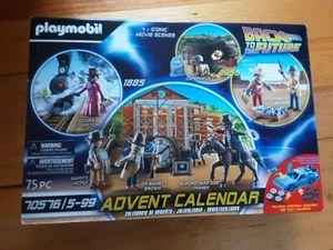 Playmobil Back to the Future 70576 Part III Advent Calendar - Picture 1 of 18