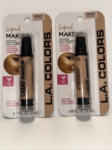 L.A. Colors True Beige Liquid Makeup CBLM311 Pelle dall'aspetto impeccabile 2 confezioni - Foto 1 di 5