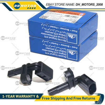 2PCS ATE ABS Wheel Speed Sensor for VW Touareg Audi Q7 Porsche Cayenne WHT005651 Foto 1 de 4