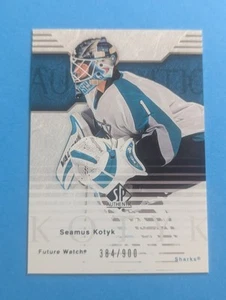 2003-04 SP Authentic Future Watch /900 Seamus Kotyk #119 Rookie RC - Picture 1 of 2