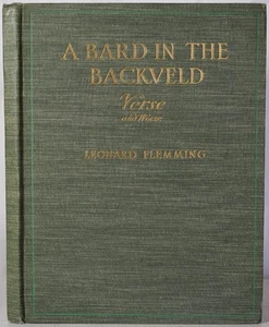 A BARD IN THE BACKVELD, VERSE & WORSE Leonard Fleming SIGNED 1934 South Africa - Picture 1 of 5