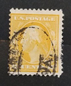 GEORGE WASHINGTON,TEN CENTS,1883,VERY RARE- ,HINGE, VERY GOOD CONDITION - Picture 1 of 1