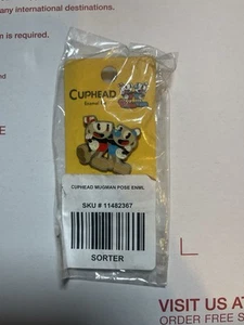 Cuphead Mugman Pose Pin Loungefly New - Picture 1 of 1