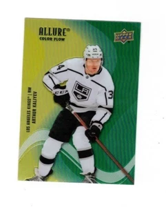 2022-23 Upper Deck Allure Color Flow Yellow Green #SF92 Arthur Kaliyev - Picture 1 of 2