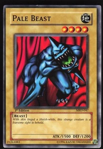 Yugioh! Pale Beast MRD-047 VINTAGE 1st Ed NM - Picture 1 of 2