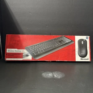 Clavier et souris de bureau sans fil Microsoft 800 pour entreprise - Photo 1/8
