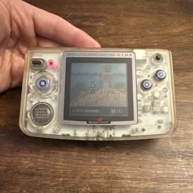 Neo Geo Pocket Color Console - Crystal Clear - Tested - Authentic