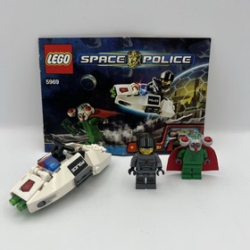 Lego 5969 Space Police Squidman Escape 99% complete with manual 2009