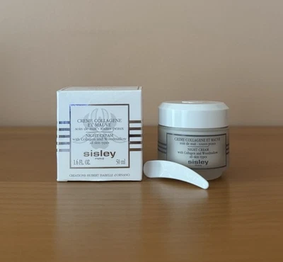 Sisley-Paris Night Cream with Collagen and Woodmallow 1.6 fl oz/50 ml NWB - Image 1 of 4