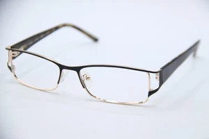 CHELSEA MORGAN CM202240 SCHWARZ GOLD AUTHENTISCHE DESIGNER BRILLE 53-16 - Bild 1 von 4