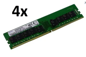 Samsung 4x 32GB 128GB DDR4 ECC UDIMM RAM 2666 Mhz für Lenovo Work. P330 Tower G2 - Bild 1 von 1