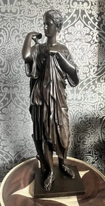Bronze Sculpture Statue Diana of Gabii Signed F Barbedienne C1850 - Picture 1 of 13