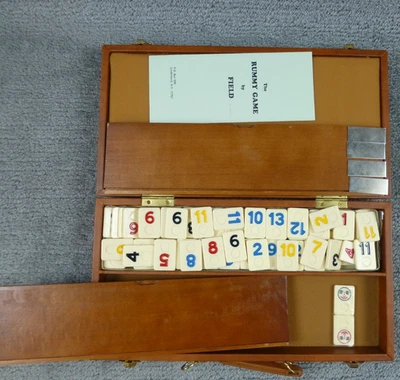 Vintage 1980 The Original Rummikub 105 Tiles Rummy Tile Game CASE BROKE - Image 1 of 4