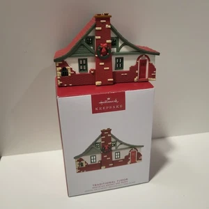 Hallmark Traditional Tudor Ornament - Nostalgic Houses & Shops 2023 Christmas  - Picture 1 of 7