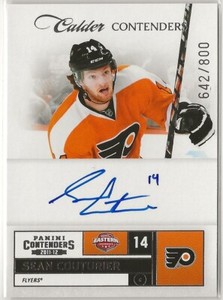 2011-12 Panini Contenders Auto Rookie #241 Sean Couturier 642/800 Philadelphia